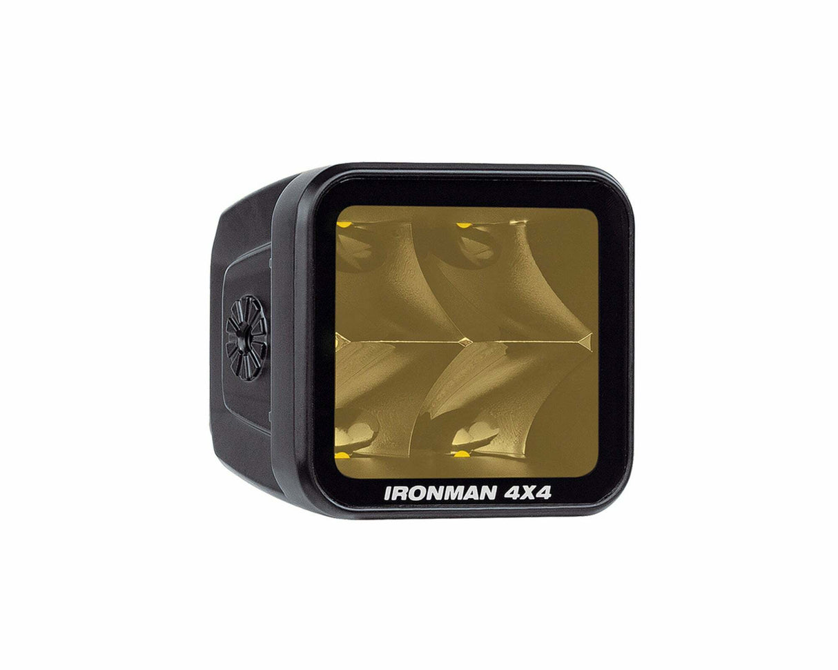 IronMan 4x4 - 2.8" LED Cube Light (Spot Beam  Amber) - ILED20BA