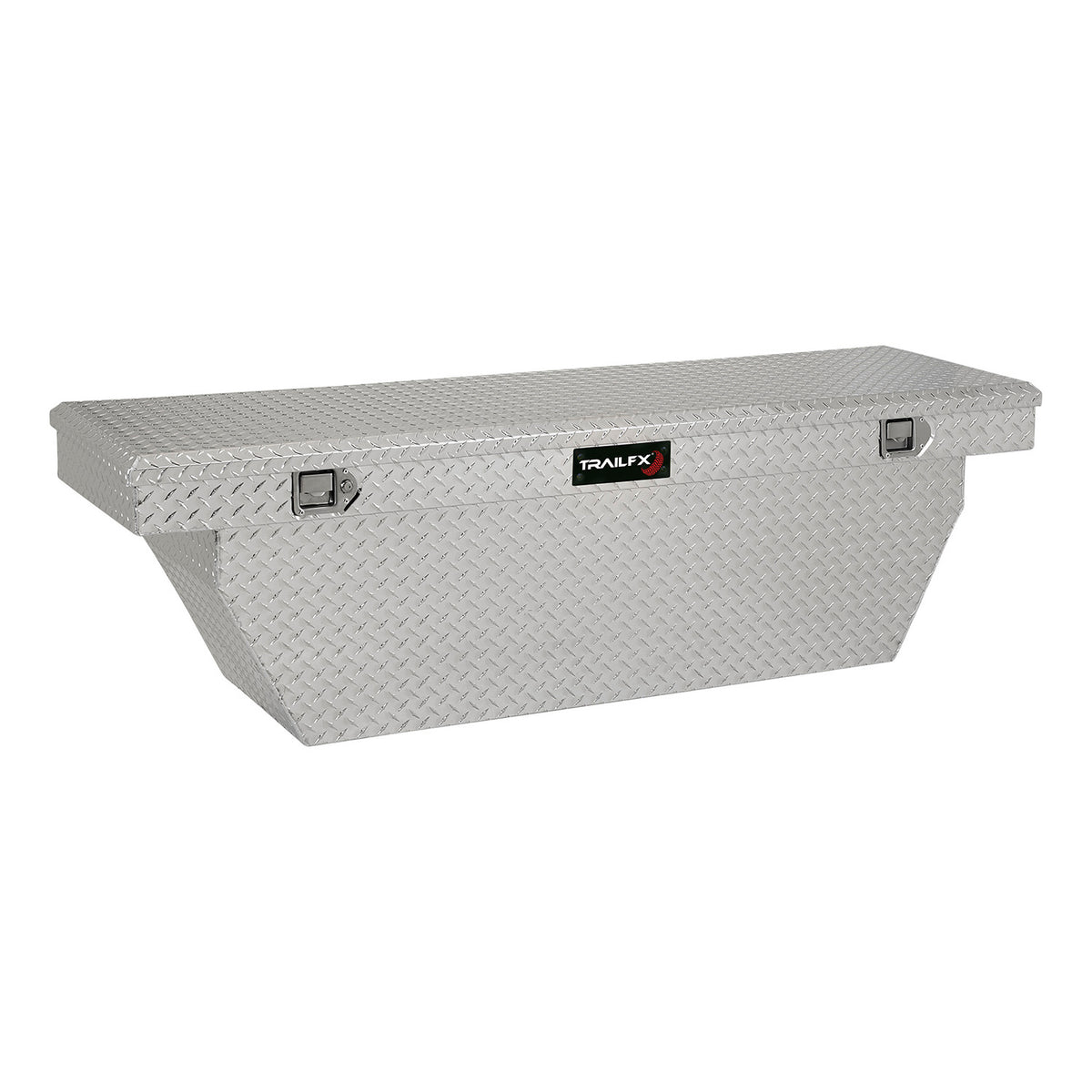 TrailFx - 69 Inch Aluminum Single Lid Deep Crossover Toolbox- Brite (111701)