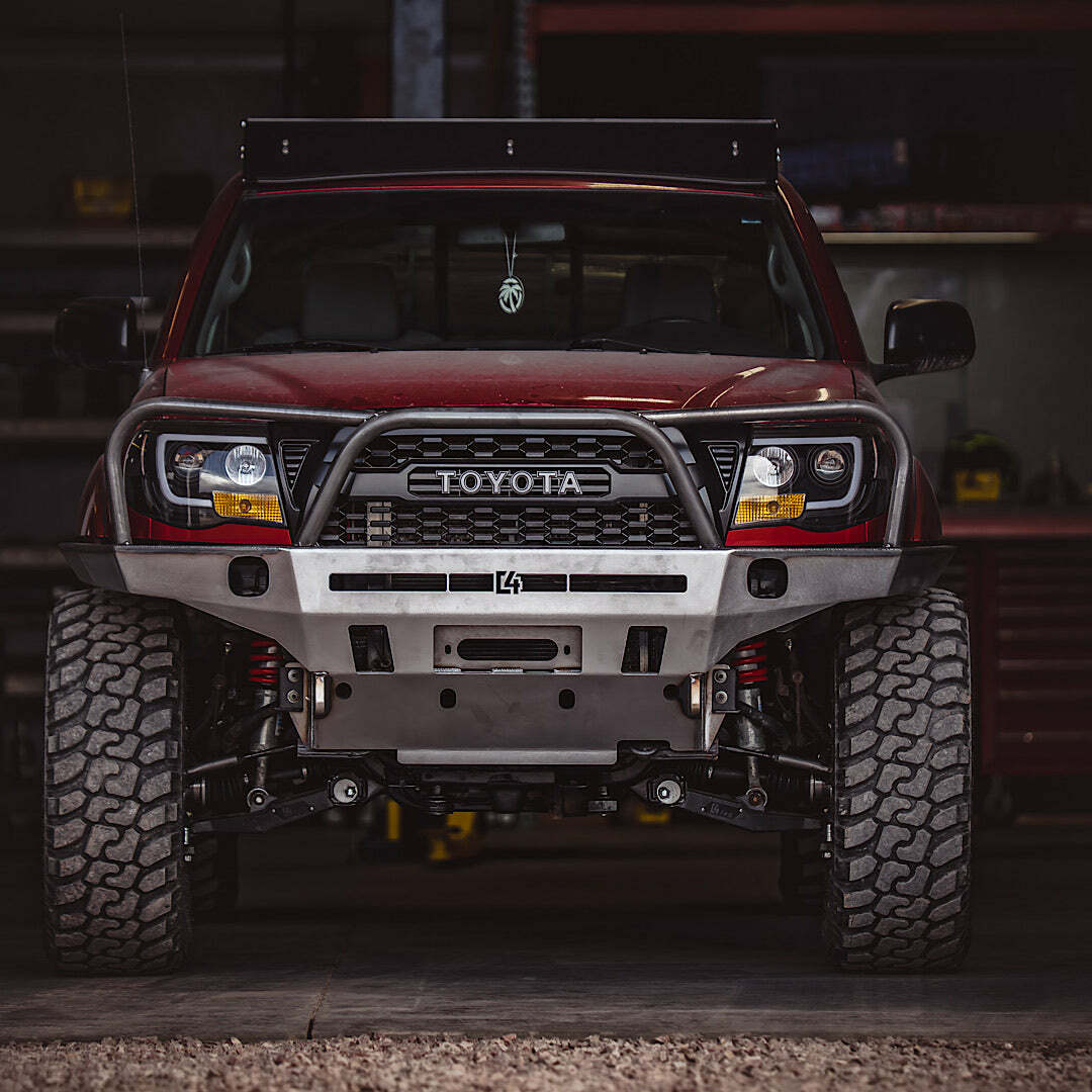 C4 Fabrication - Tacoma Overland Series Front Bumper / 2nd Gen / 2005-2011 - 1200-3105-30-FHH