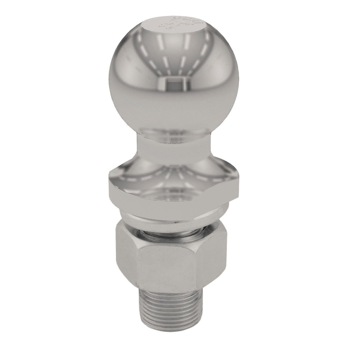 Curt - 1-7/8" Trailer Ball (1" x 2-1/8" Shank, 3,500 lbs., Stainless, Packaged) - 40081