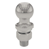 Curt - 1-7/8" Trailer Ball (1" x 2-1/8" Shank, 3,500 lbs., Stainless, Packaged) - 40081