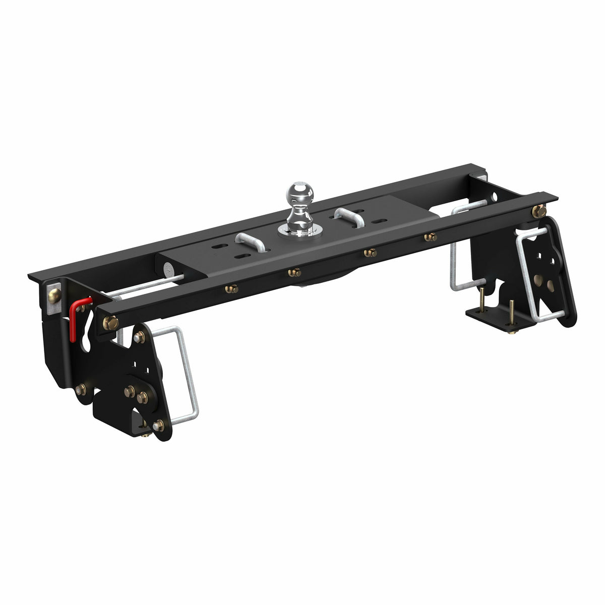 Curt - Double Lock EZr Gooseneck Hitch Kit with Brackets, Select Dodge, Ram 2500, 3500 - 60682