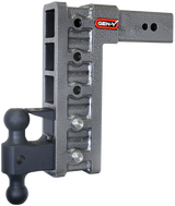 GEN-Y - Hitch GH-1725 3" Shank 12" Drop 3.5K TW 32K Hitch & GH-0161 Versa-Ball & GH-0162 Pintle Lock - GH-1725