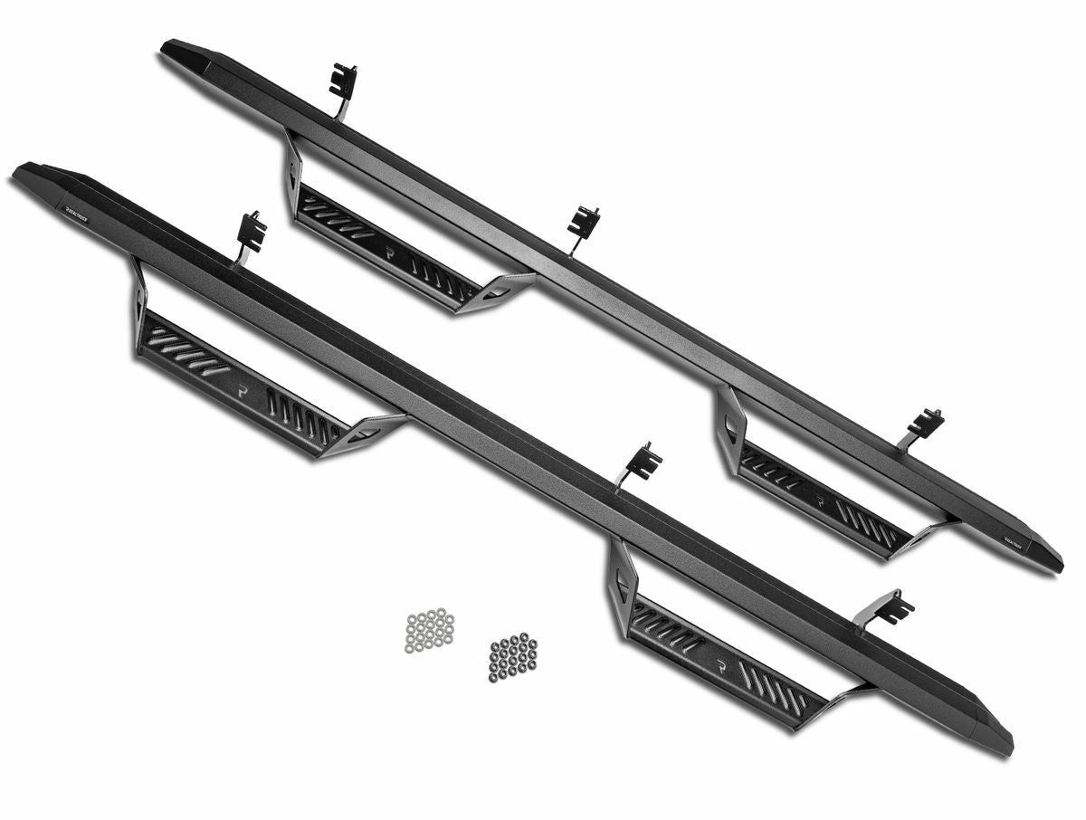 N-Fab - Predator Pro-Full Len (2 Steps)-20-21 Gladiator JT 4Dr-TX Blk - PRJ1980T-TX