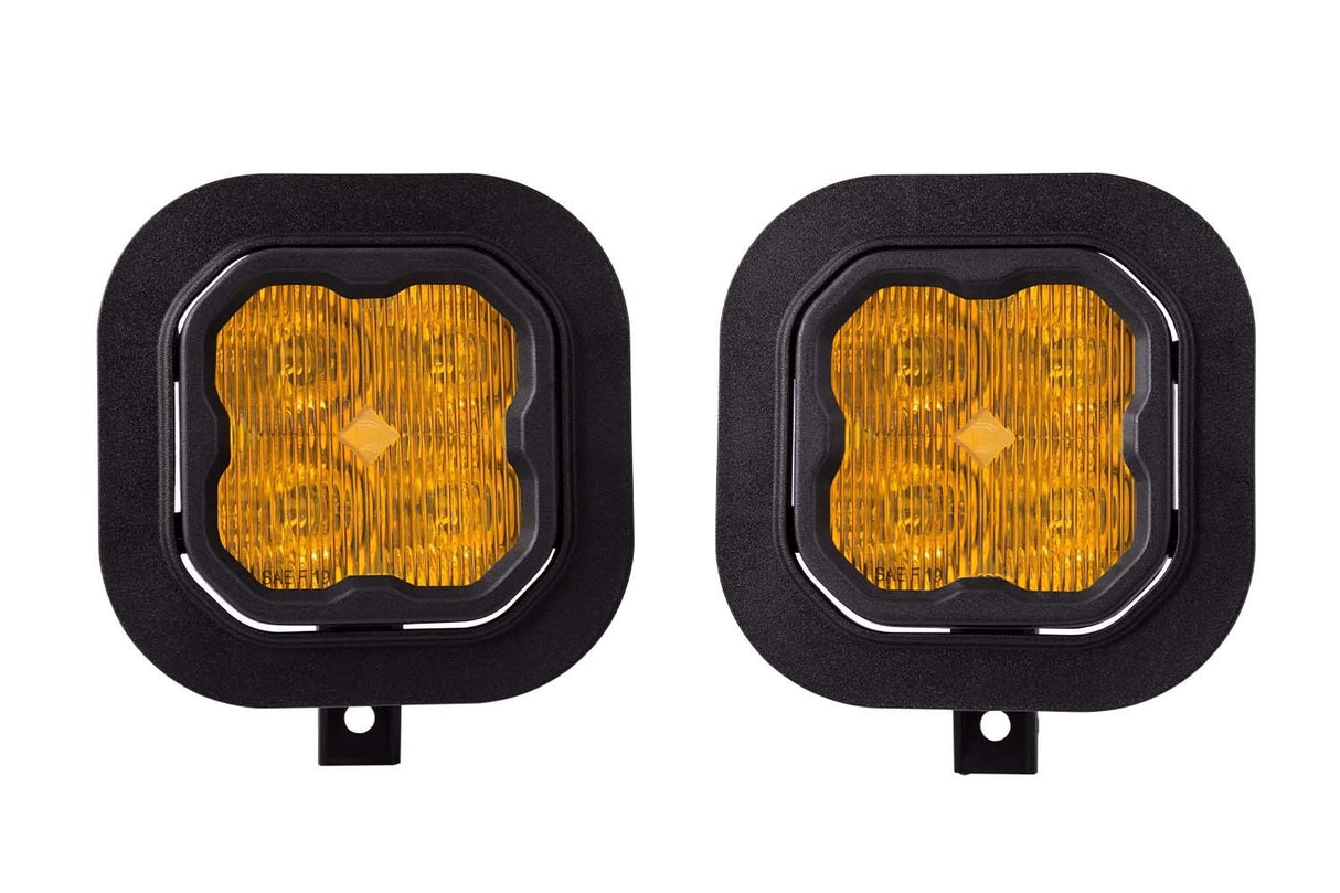 Diode Dynamics - SS3 Max Type SD Kit ABL Yellow SAE Fog - DD7098