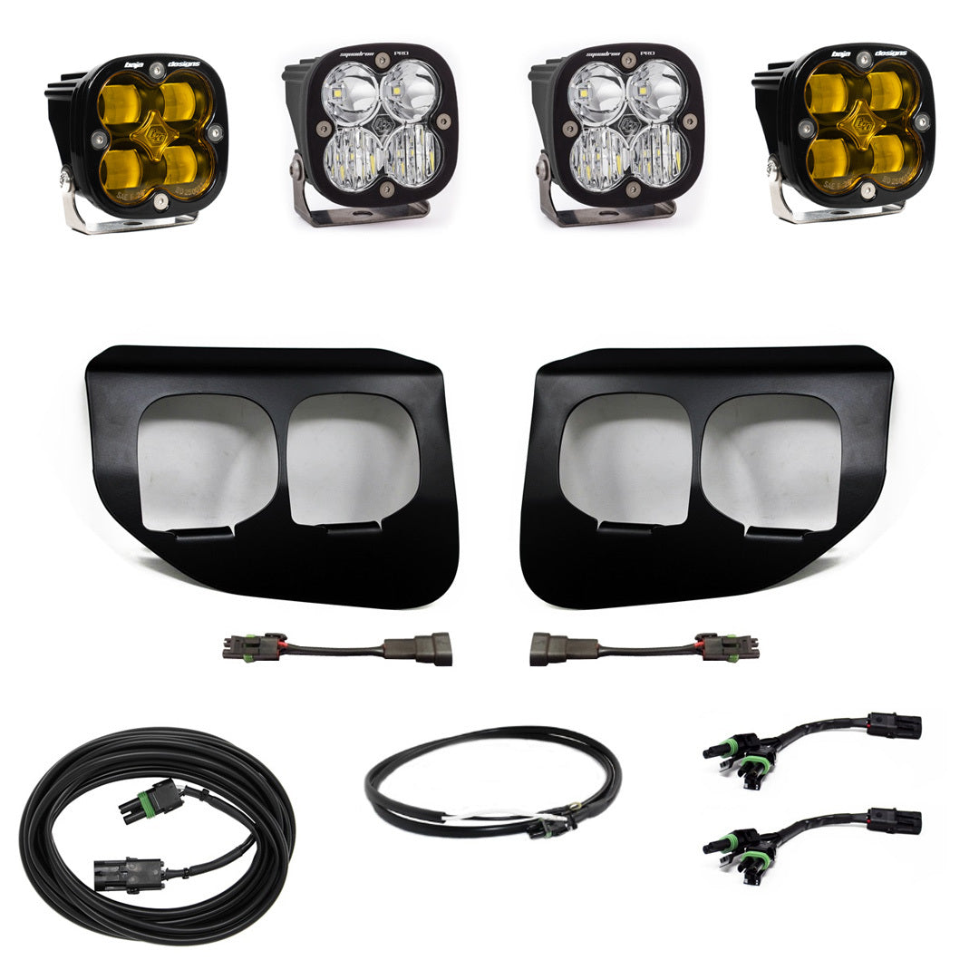Baja Designs - 447737UP - Squadron SAE/Pro Fog Pocket Light Kit