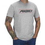 RIGID Industries - 1067 T-Shirt, Established 2006, Grey, Large