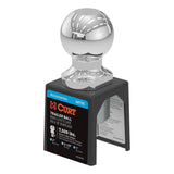 Curt - 2" Trailer Ball (1" x 2-1/8" Shank, 7,500 lbs., Chrome, Packaged) - 40170