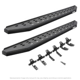 Go Rhino - 69405187T - RB20 Running Boards With Mounting Brackets - Protective Bedliner Coating