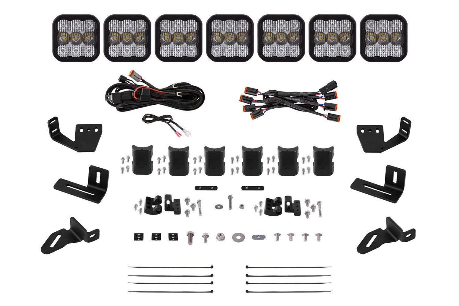 Diode Dynamics DD7824 Pod light featuring advanced TIR optics for high efficiency and focus. - DD7824