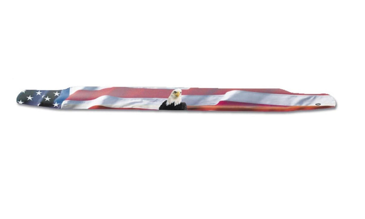 Husky Liners 2818131 Husky Liners Eagle American Flag Bug Shield Hood Protector
