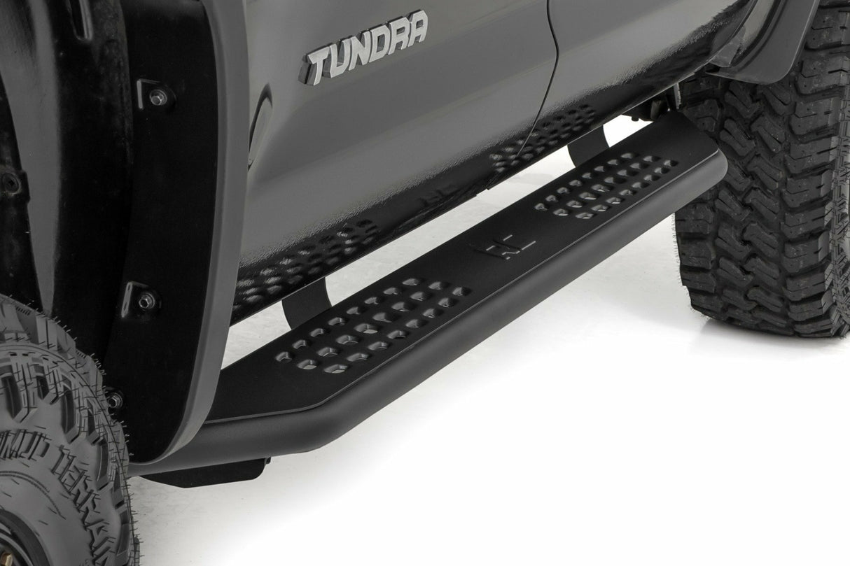 Rough Country - OV2 Running Boards - Side Step Bars - Crew Cab - Toyota Tundra 2WD/4WD (07-21) - 14005