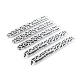 Rugged Ridge - Elite Door Handle Inserts, Contrast Tread; 07-18 Wrangler Unlimited - 13311.53