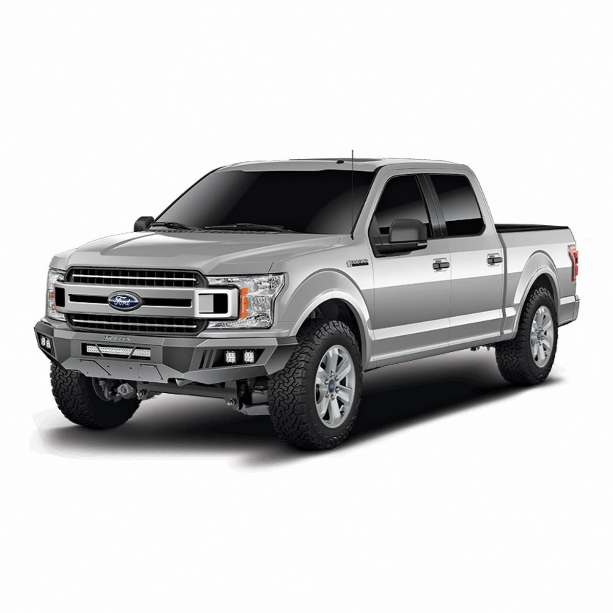 TrailFx - Front Light Duty Bumper For Ford F150 (FLDB007TI)