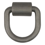 Curt - 3"x 3" Weld-On Tie-Down D-Ring (6,100 lbs, Raw Steel) - 83750