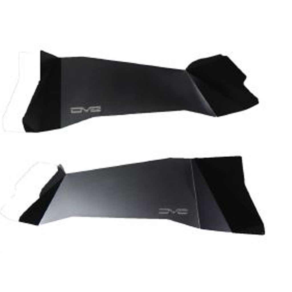 DV8 Offroad - Jeep JK Rear Inner Fenders Black Or Raw - INFEND-01RB