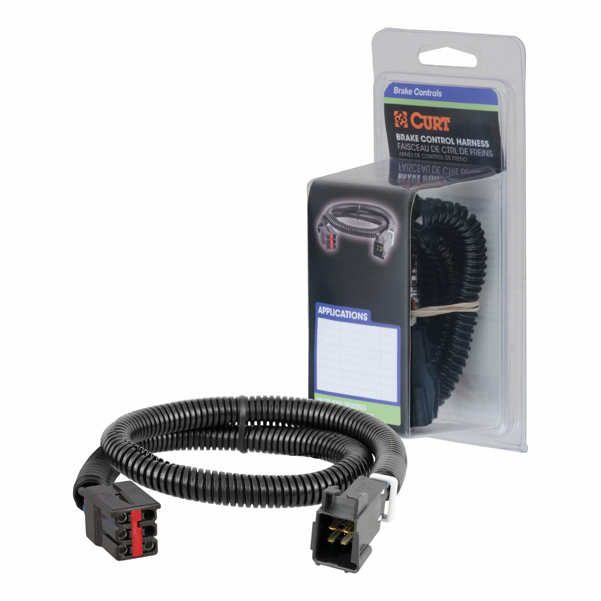 Curt - Brake Controller Harness, Select Ford, Land Rover, Lincoln, Mercury (Packaged) - 51323
