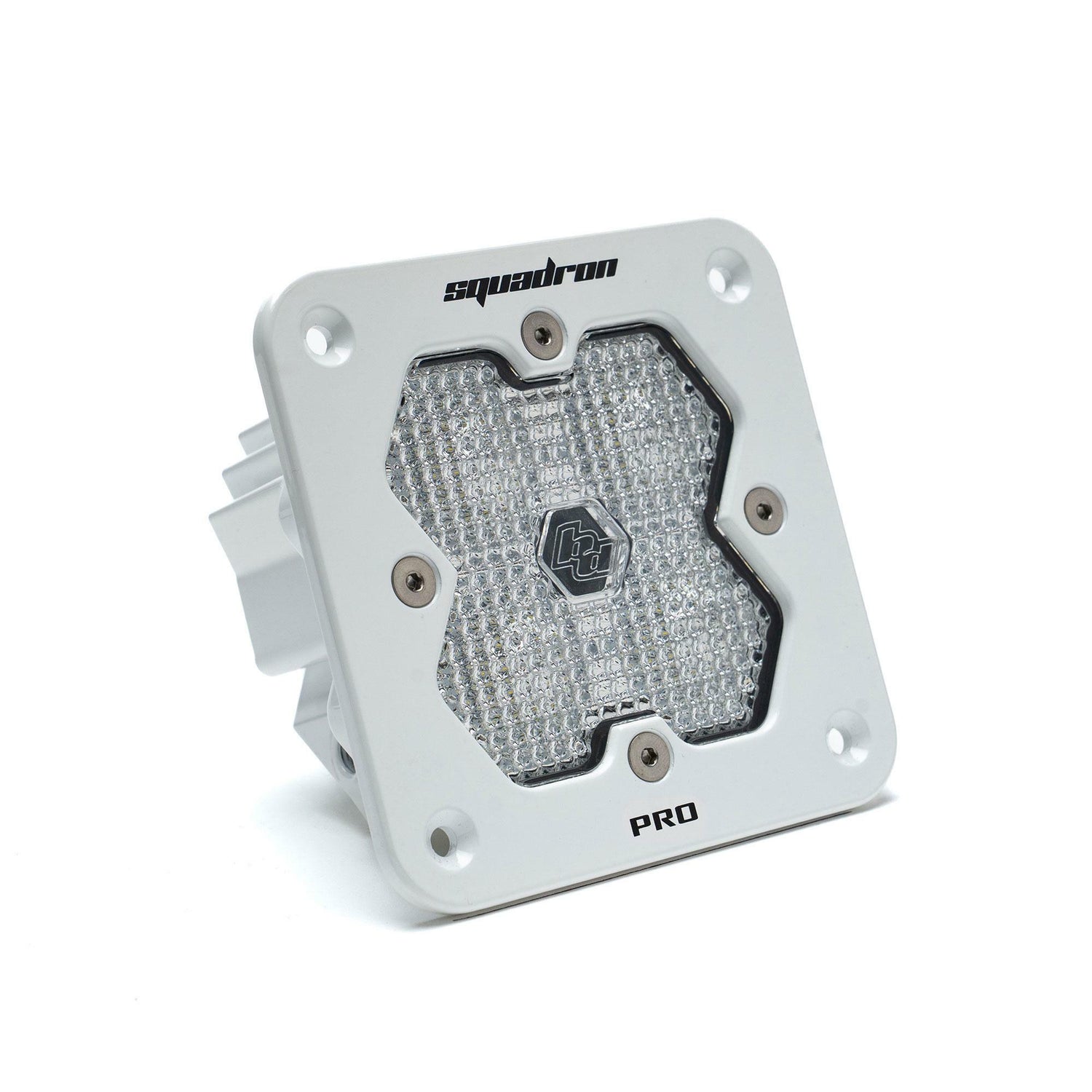 Baja Designs - 49-1006-WT-2 Squadron 2.0 Pro White Flush Mount LED Auxiliary Light Pod