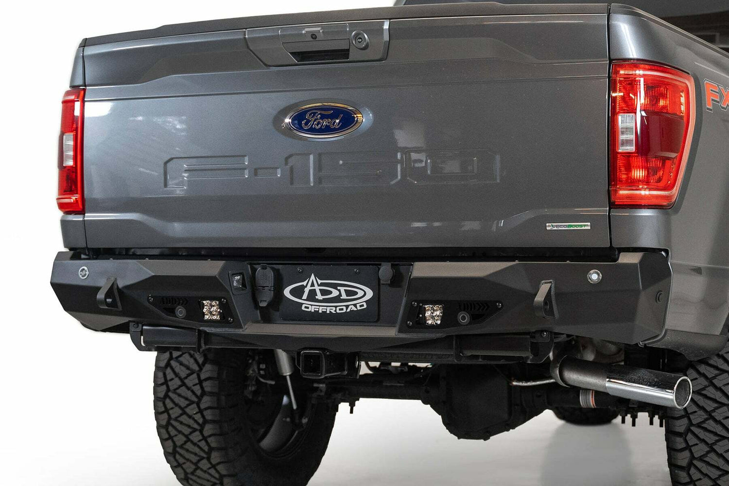 Addictive Desert Designs - 2024 Ford F-150 Stealth Fighter Rear Bumper - R1901231280103