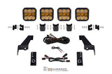 Diode Dynamics - Jeep JK SS5 4-Pod CrossLink Grille Lightbar Kit  Pro Yellow Combo - DD7273