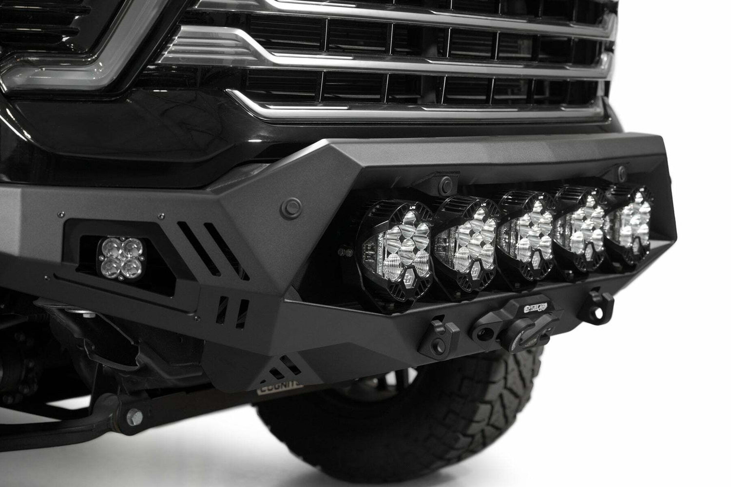Addictive Desert Designs - 2024 Chevy Silverado 2500/3500 Bomber HD Front Bumper - F820043500103