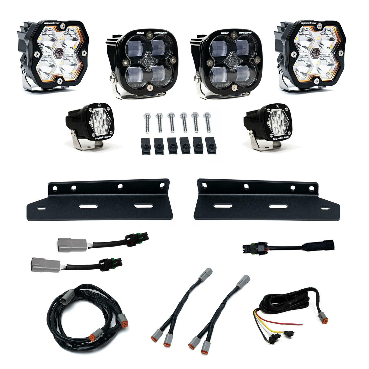 Baja Designs - 44-0019 Squadron 2.0 Sport/Squadron SAE/S1 Fog Pocket Light Kit