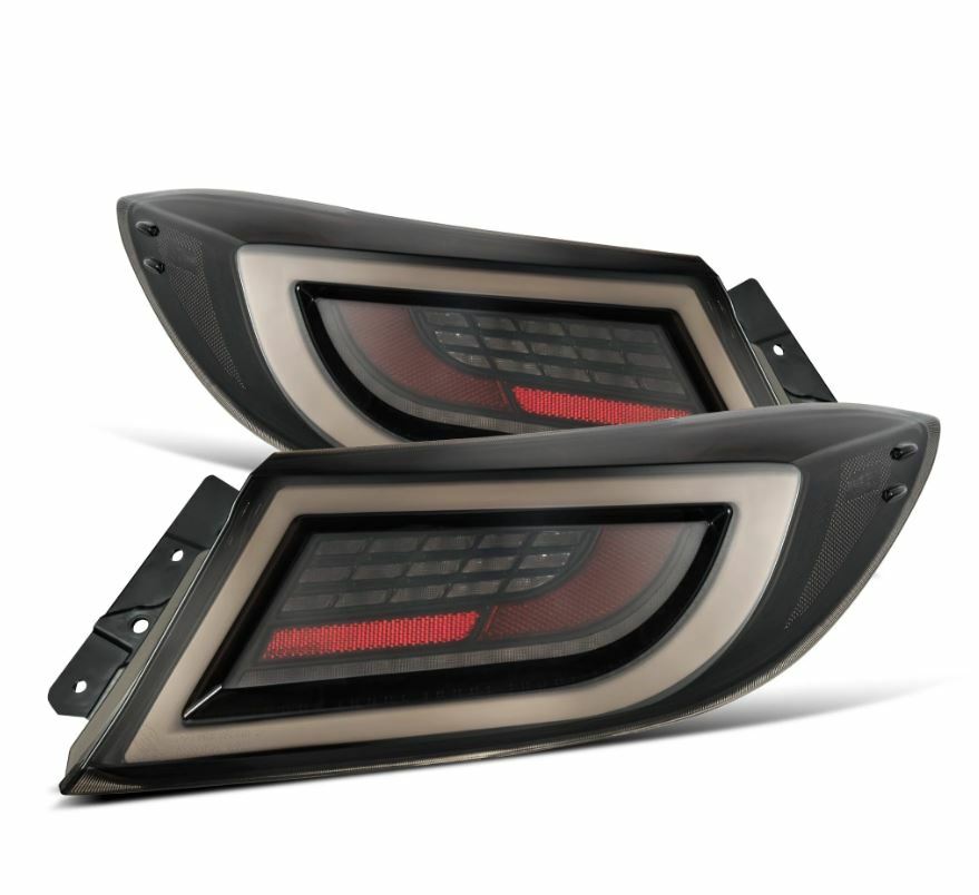 AlphaRex 675020 LED Taillights Black Smoke