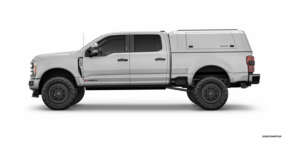 RSI Smartcap - RAM Truck Bed Cap SmartCapEVOc Commercial OEM White For 09-24 RAM 2500/3500 6.4 Foot Standard Bed SmartCap - EC1002-WH