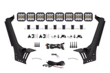 Diode Dynamics - Jeep JL SS5 Sport CrossLink Windshield White Combo Lightbar Kit - DD6821