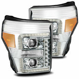 AlphaRex 880145 LED Projector Headlights in Chrome