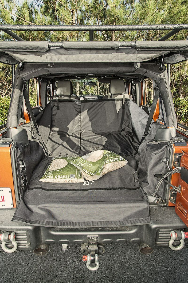 Rugged Ridge - C3 Cargo Cover, With Subwoofer, 4 Door; 07-14 Jeep Wrangler JKU - 13260.02