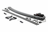 Rough Country - LED Light Kit - Windshield Mount - 50" BLK Single Row - Jeep Cherokee XJ (84-01) - 70075