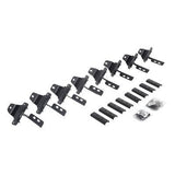 Go Rhino - 6945165 - RB10/RB20 Running Boards - MOUNTING BRACKETS ONLY - Textured Black