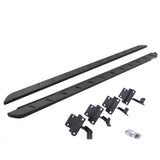 Go Rhino 63417780SPC - RB10 Slim Line Running Boards With Mounting Brackets - Textured Black