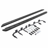 Go Rhino 63410687SPC - RB10 Slim Line Running Boards With Mounting Brackets - Textured Black