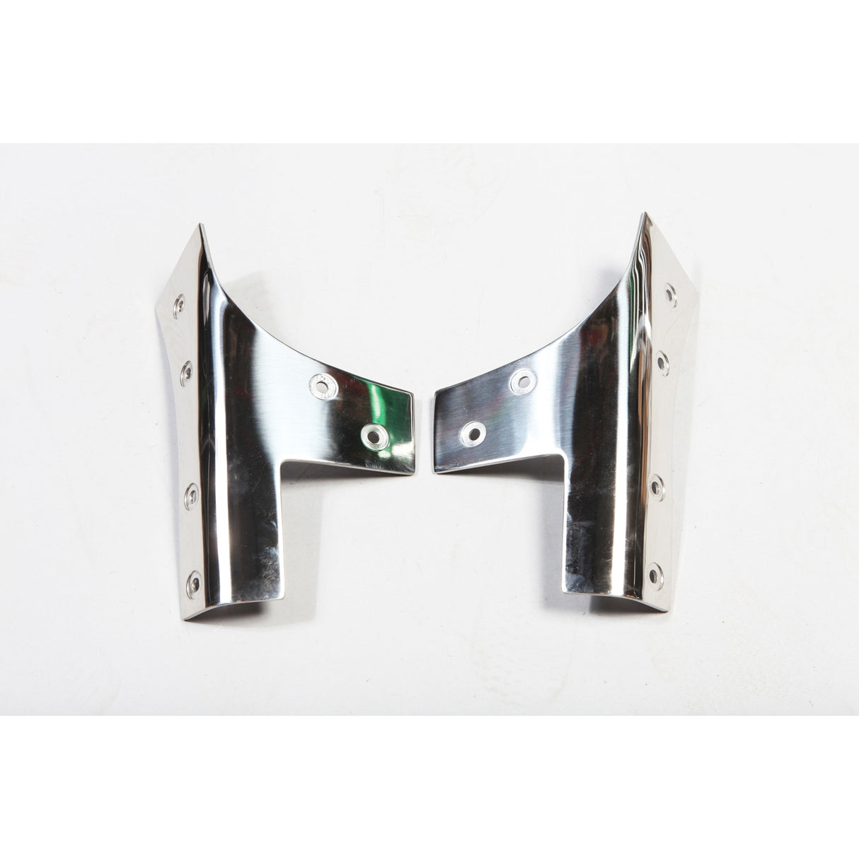 Rugged Ridge - Rugged Ridge 11112.03 Windshield Hinge Kit, Stainless Steel; 07-18 Jeep Wrangler JK - 11112.03