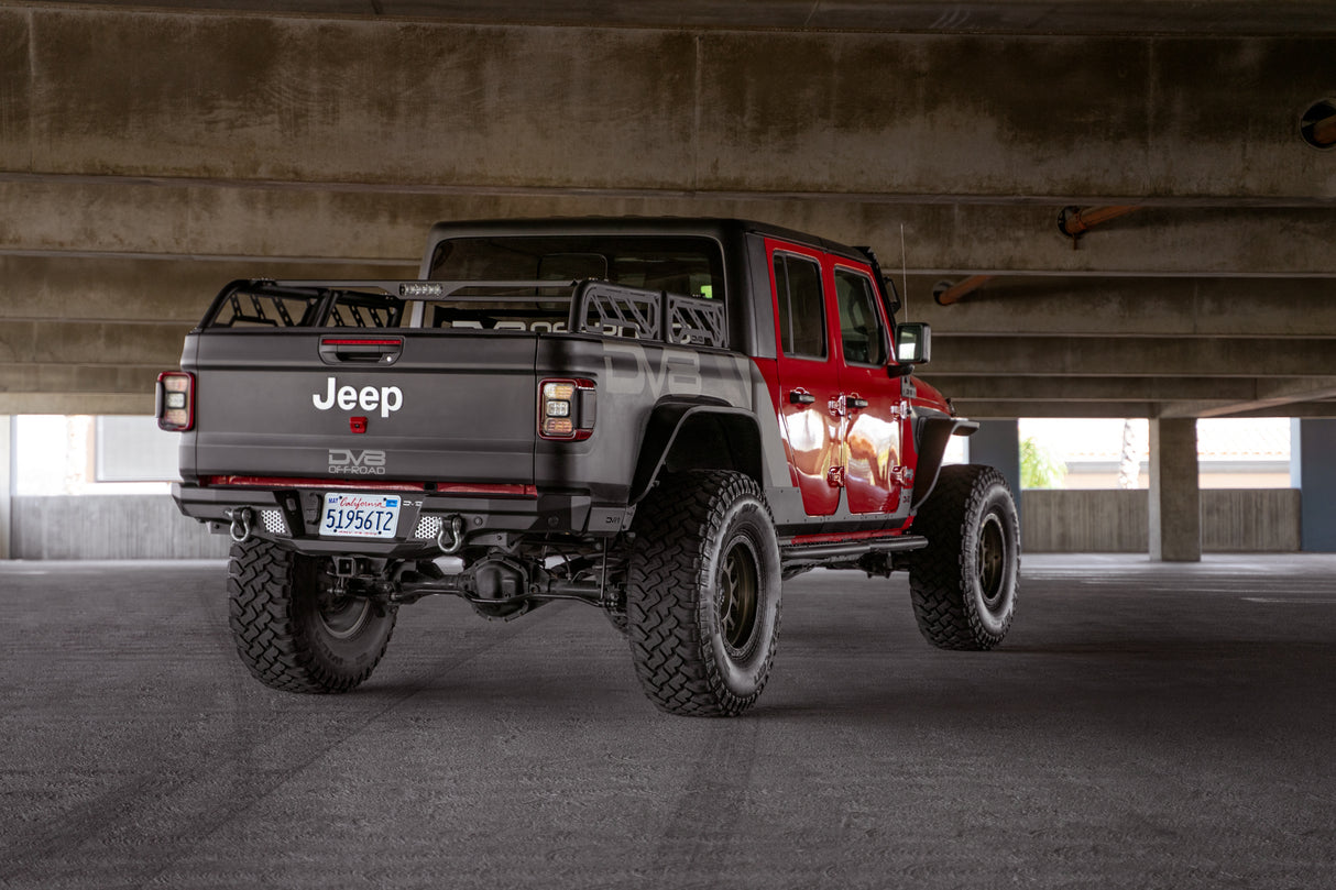 DV8 Offroad - Jeep Gladiator JT FS-7 Series Rear Bumper - RBGL-06
