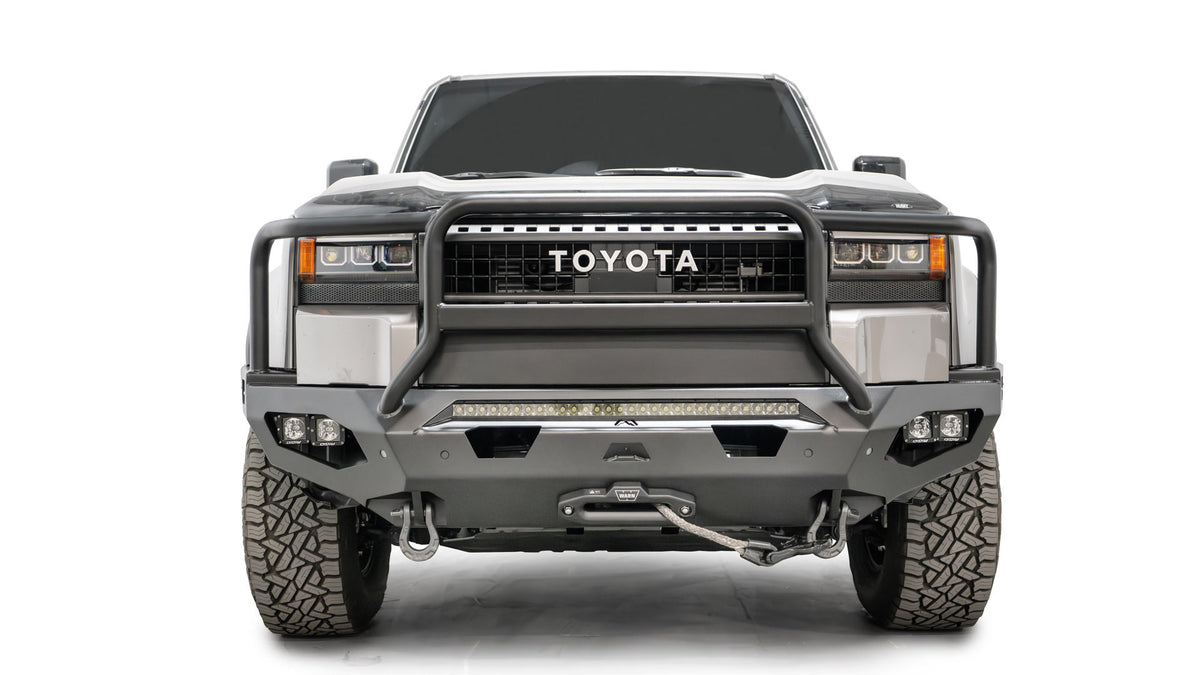 Fab Fours - 2024-2026 Toyota Land Cruiser Matrix Series Front Winch Bumper w/Full Guard - TL24-X6750-1