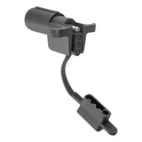 Curt - Electrical Adapter with Tester (6-Way Round Vehicle to 4-Way Flat Trailer) - 57627