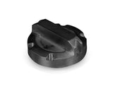 Brake Master Cylinder Cap, Black, Aluminum; 97-16 Jeep Wrangler