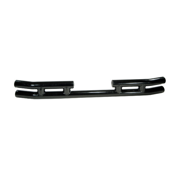 Rugged Ridge - Double Tube Rear Bumper, 3 Inch; 87-06 Jeep Wrangler YJ/TJ - 11570.03