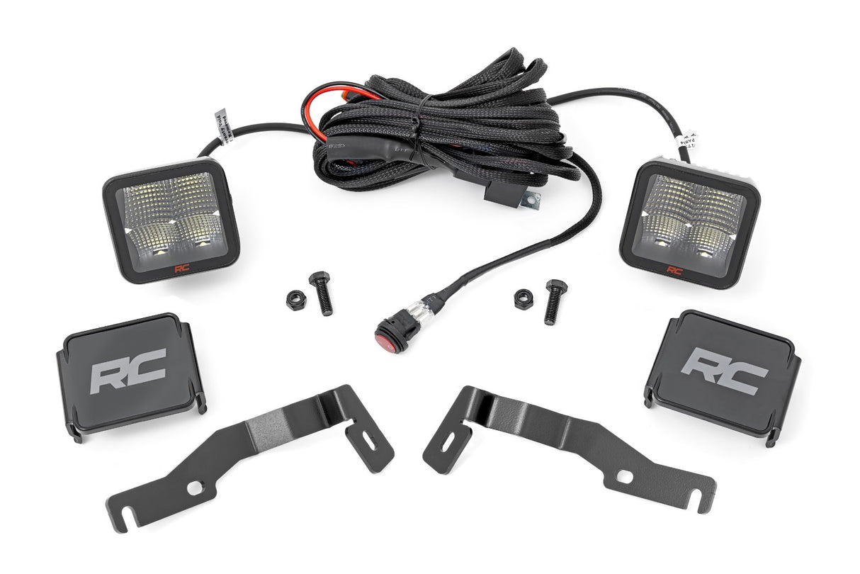 LED Light Kit - Ditch Mount - 2(in.) Spectrum Pair - Spot - Toyota Tacoma (2024)