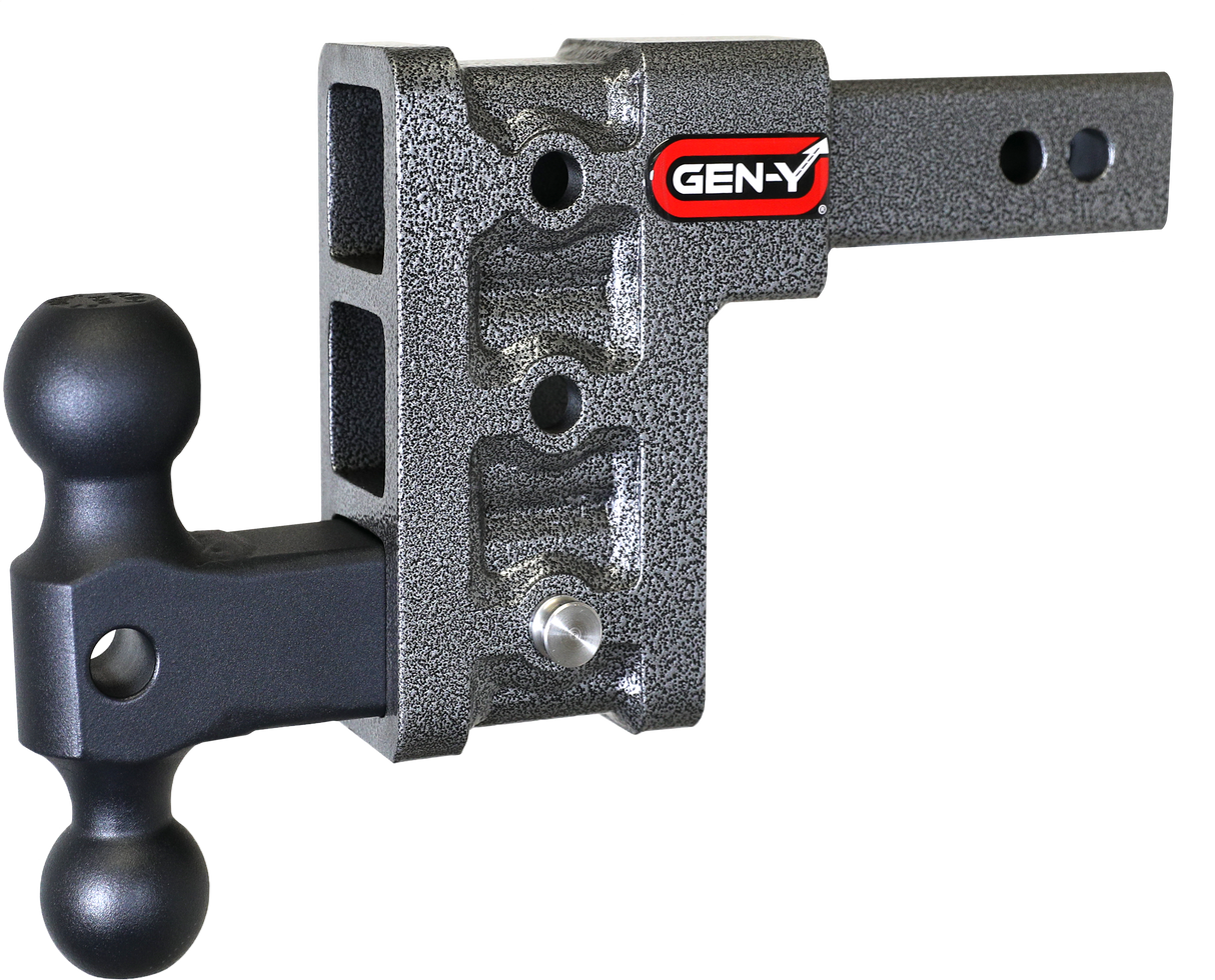 GEN-Y - Hitch GH-313 2" Shank 5" Drop 1.5K TW 10K Hitch & GH-031 Versa-Ball - GH-313