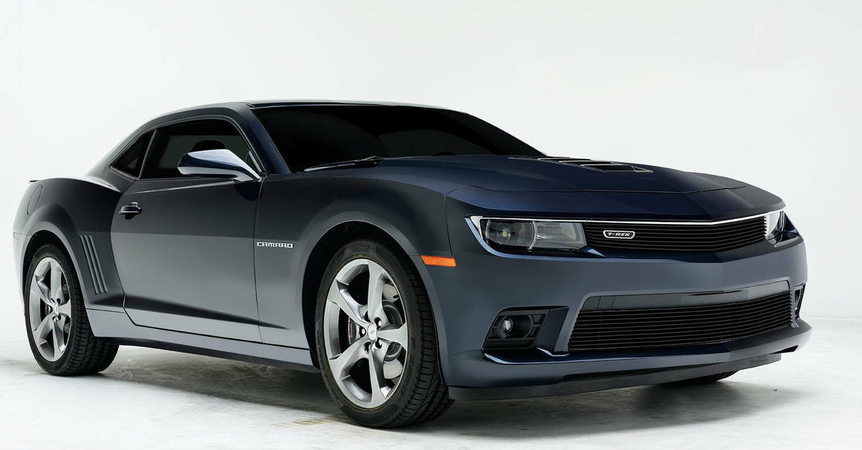 1 Pc Horizontal Aluminum Billet Bumper Grille Overlay - Fits V8 models only