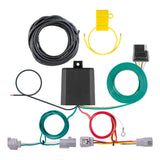 Curt - 56517 Custom Wiring Harness, 4-Way Flat Output, Select Toyota Corolla Cross, C-HR