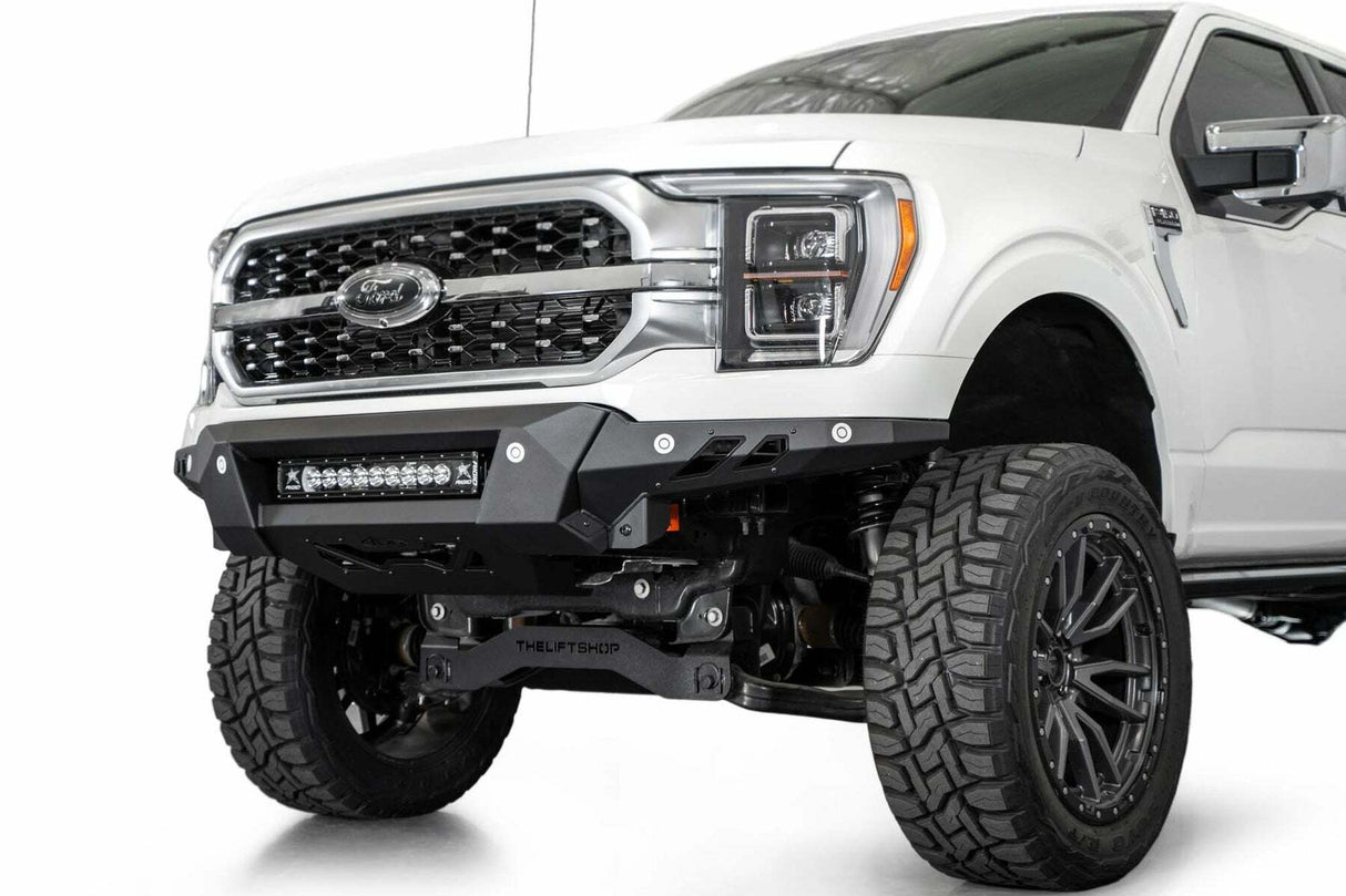 Addictive Desert Designs - Ford F-150 Black Label Front Bumper - F190300010103