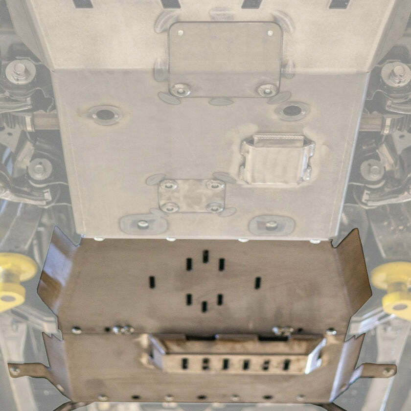 C4 Fabrication - Tacoma Rear Skid Plates / 2nd Gen / 3rd Gen / 2005-2023 - 1200-5405-R-ER