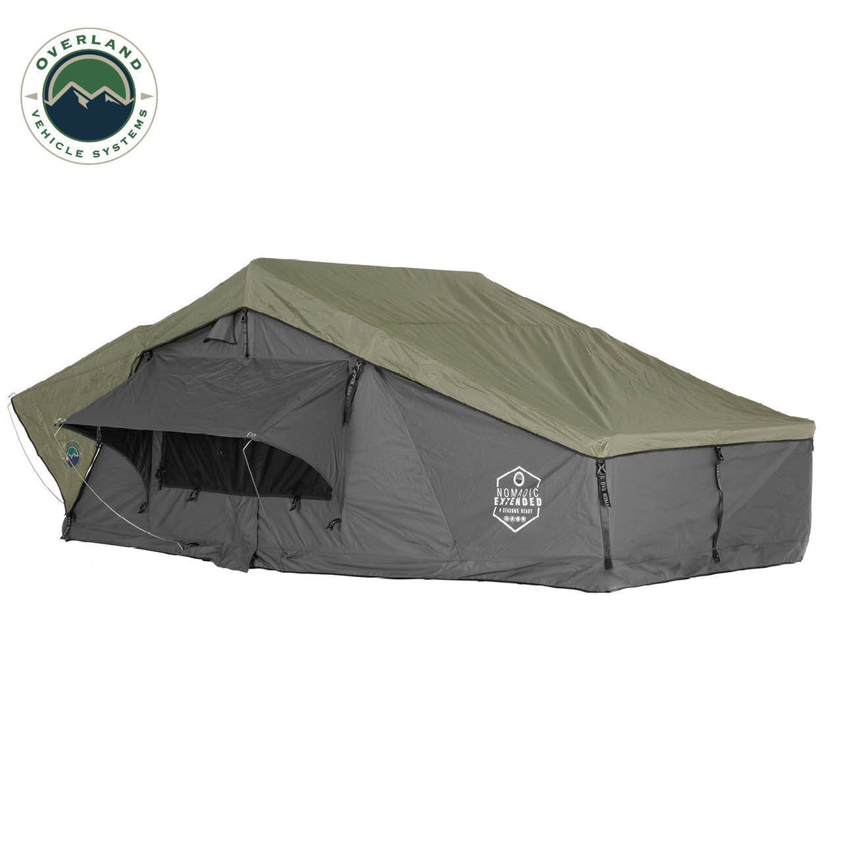 Overland Vehicle Systems - Nomadic 2 Extended Roof Top Tent The Best Rooftop Tent - 18329936