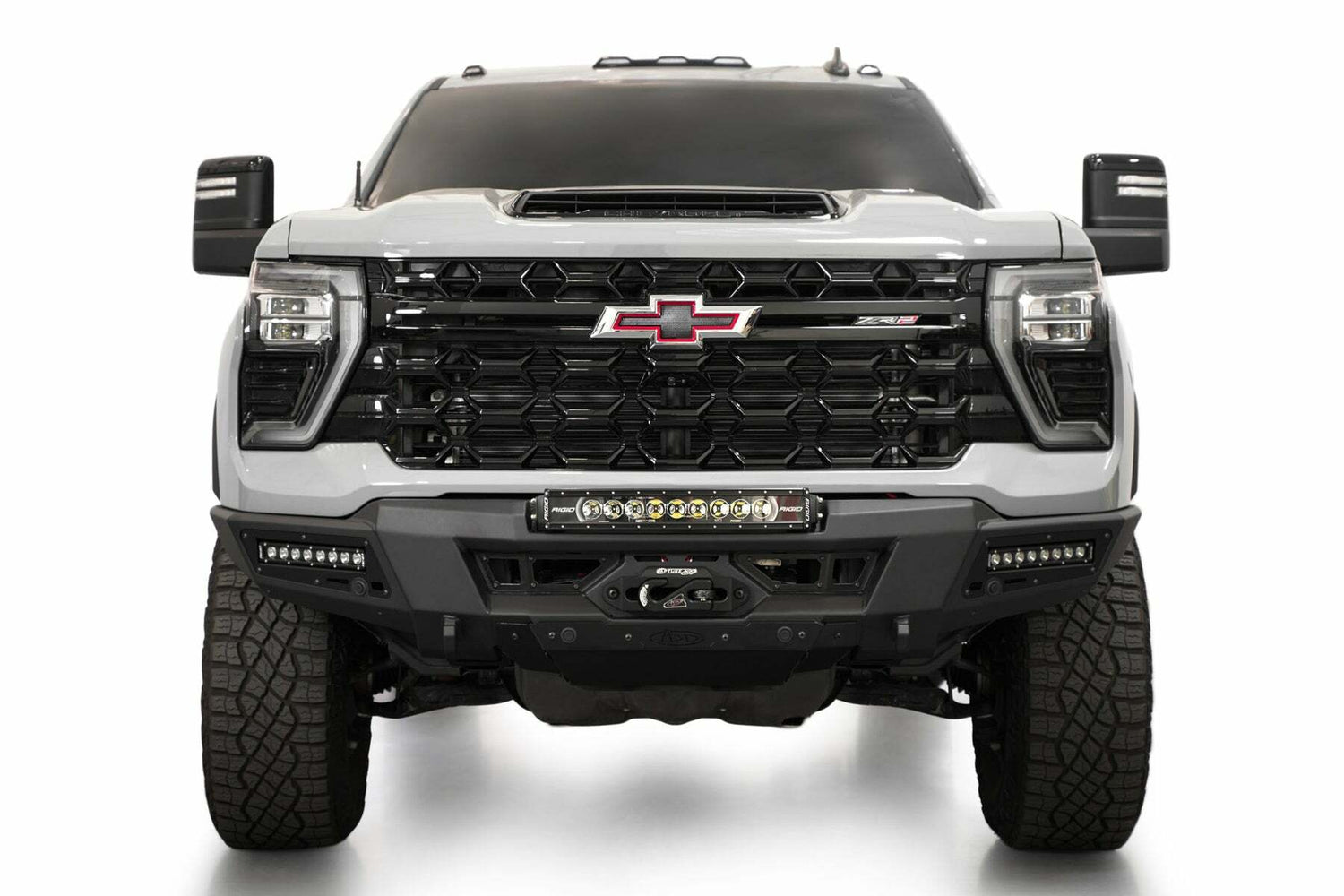Addictive Desert Designs - 2024 Chevy Silverado 2500 Phantom Winch Front Bumper - F820335070103