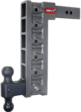 GEN-Y - Hitch GH-616 2.5" Shank 15" Drop 3K TW 21K Hitch & GH-061 Versa-Ball & GH-0101 Stabilizer Kit - GH-616